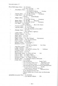 Les finissants de la paroisse / Graduates from the parish Page 10 / Lettre P (*page modifiée pour enlever dates / page modified to remove dates)